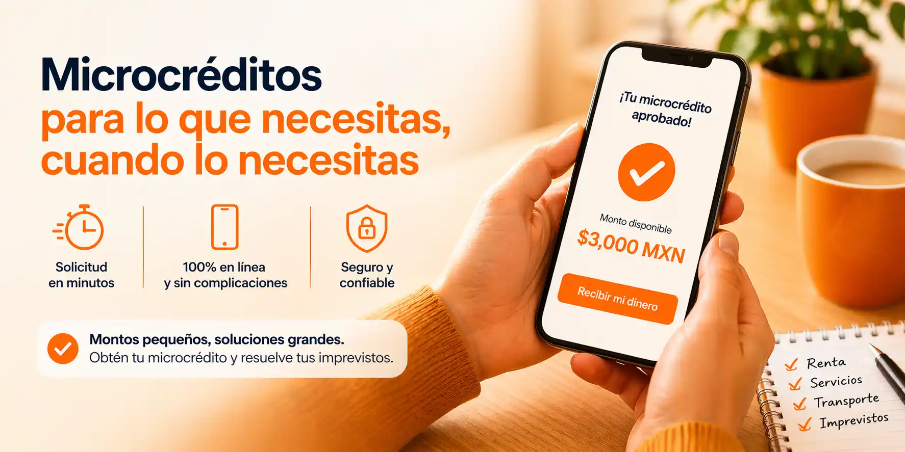 Microcréditos en línea para resolver gastos pequeños