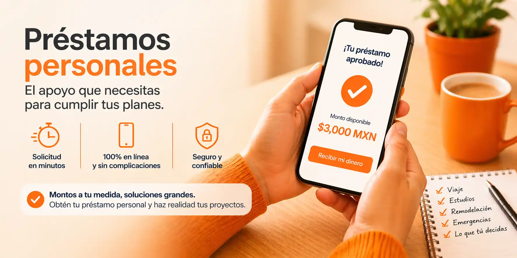 Préstamos personales y confiables en México