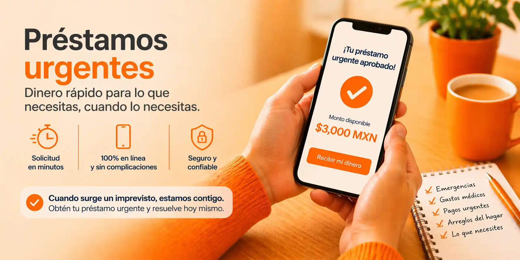 Préstamos urgentes para emergencias