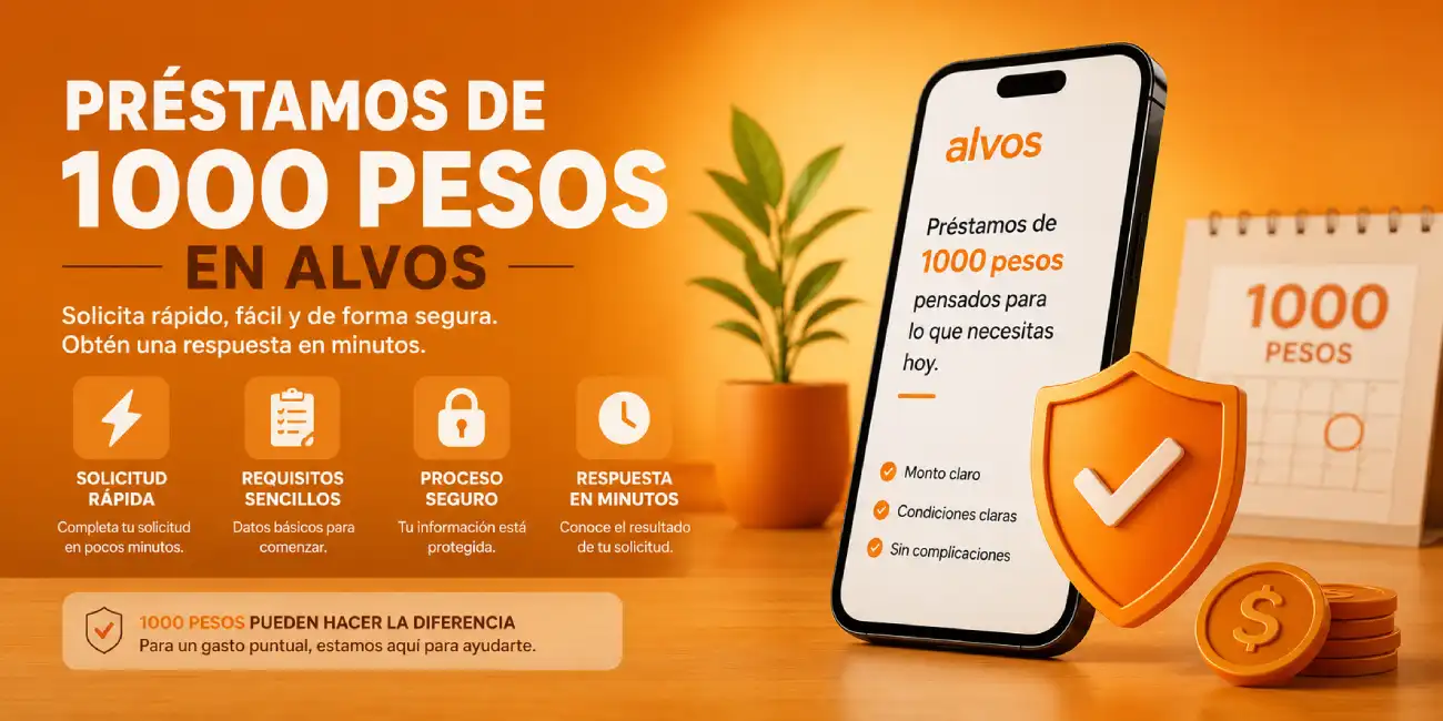 Préstamos de 1000 pesos en México