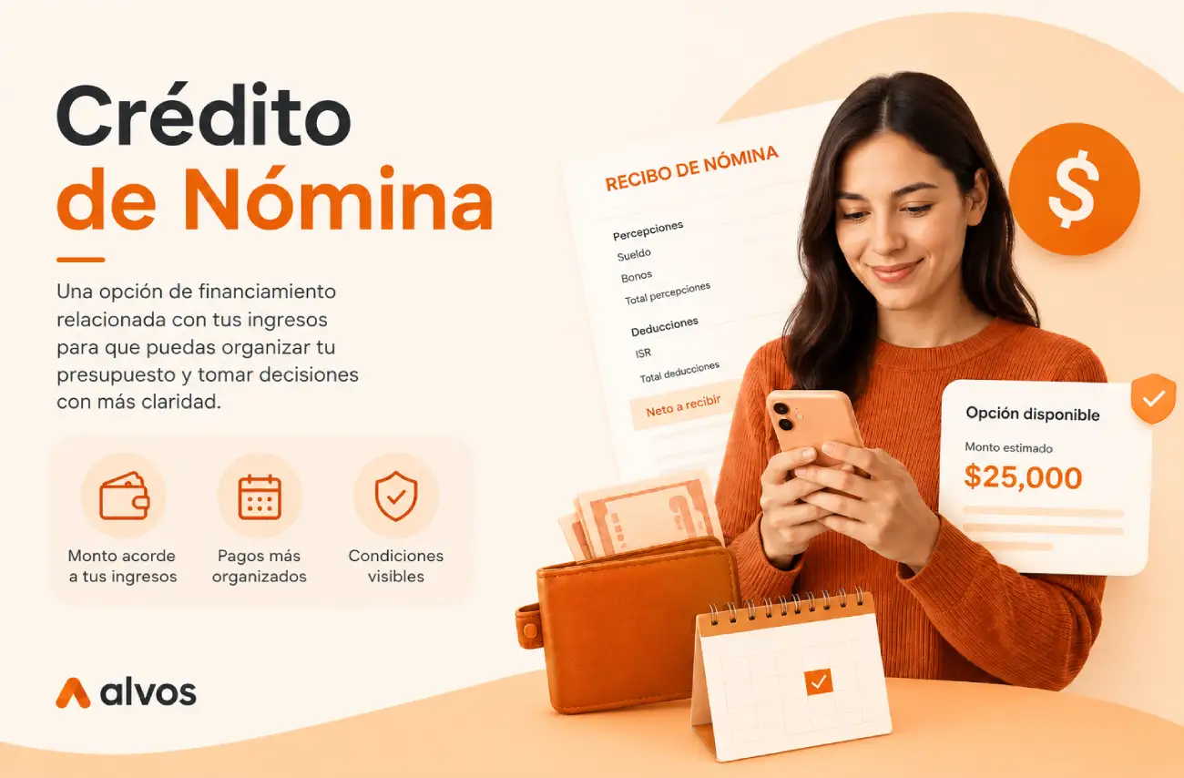 Crédito de Nómina para organizar tus gastos con mayor claridad
