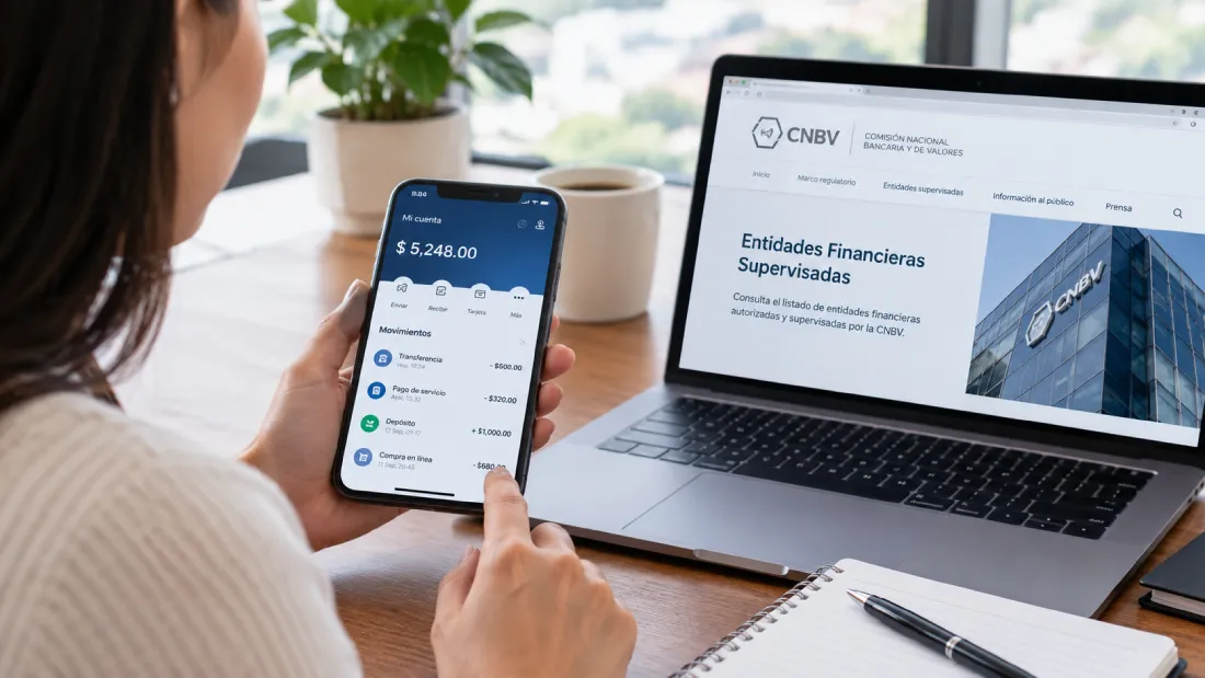 Cómo saber si una fintech está regulada por la CNBV