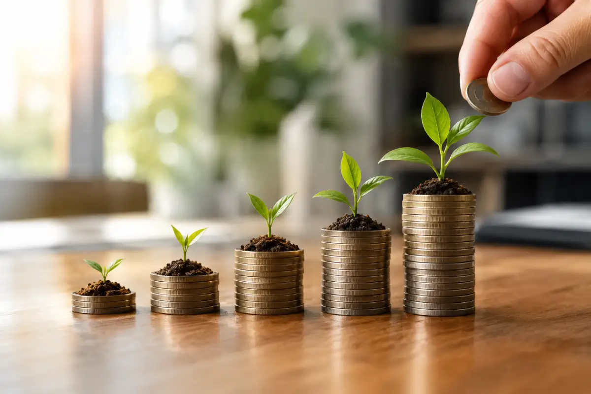 Interés compuesto: cómo hacer que tu dinero crezca solo