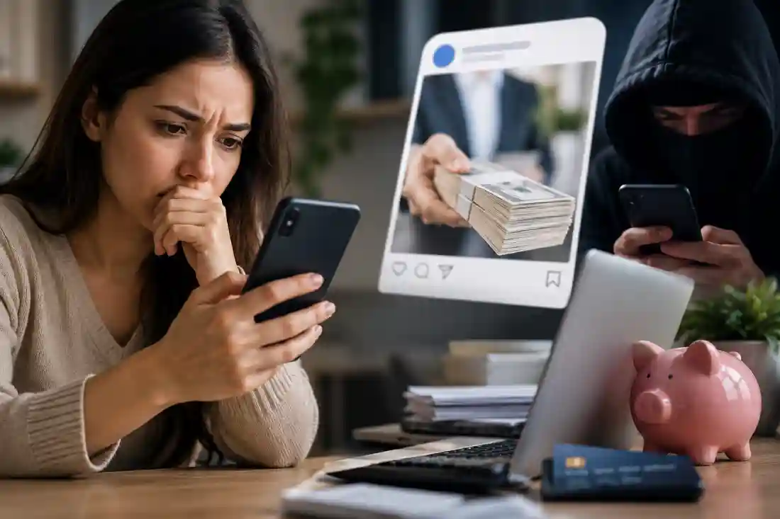 fraudes de crédito en redes sociales